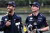 Bild zum Inhalt: Red-Bull-Promo: Verstappen und Ricciardo zerlegen Camper