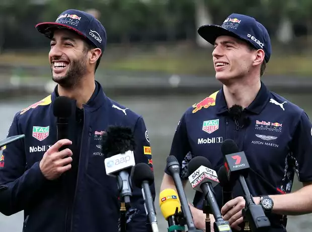 Daniel Ricciardo, Max Verstappen Titel-Bild zur News: Daniel Ricciardo, Max Verstappen