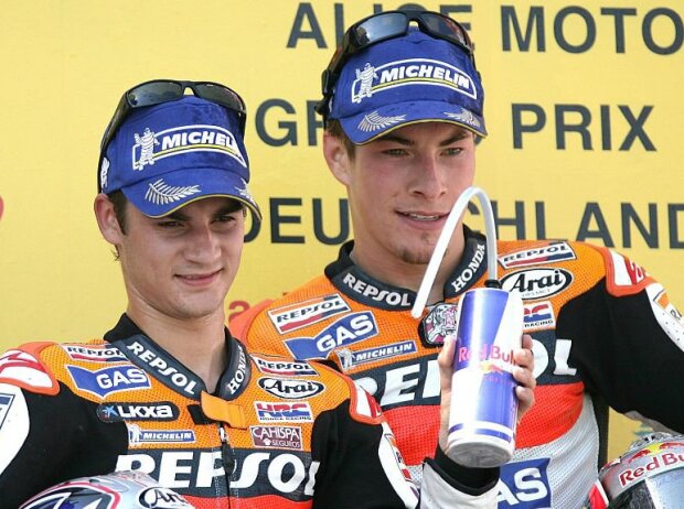 Daniel Pedrosa, Nicky Hayden