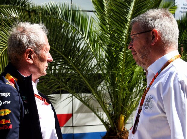 Helmut Marko, Bernie Ecclestone Helmut Marko, Bernie Ecclestone