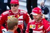 Bild zum Inhalt: Formel-1-Live-Ticker: Wieder gute Stimmung bei Ferrari?