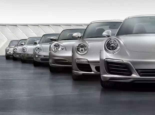 Sieben Porsche 911 Generationen Titel-Bild zur News: Sieben Porsche 911 Generationen