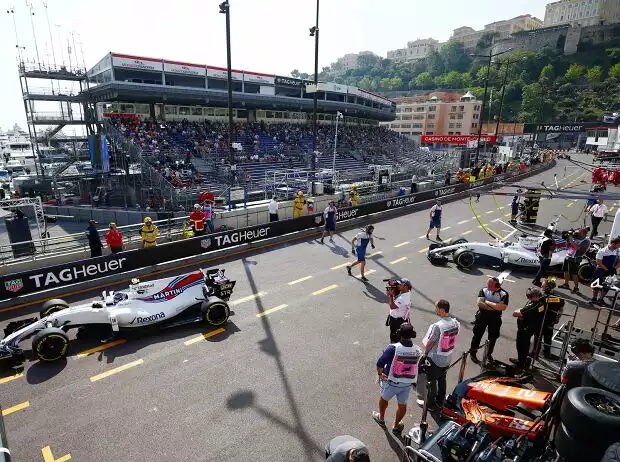 Lance Stroll, Felipe Massa Titel-Bild zur News: Lance Stroll, Felipe Massa