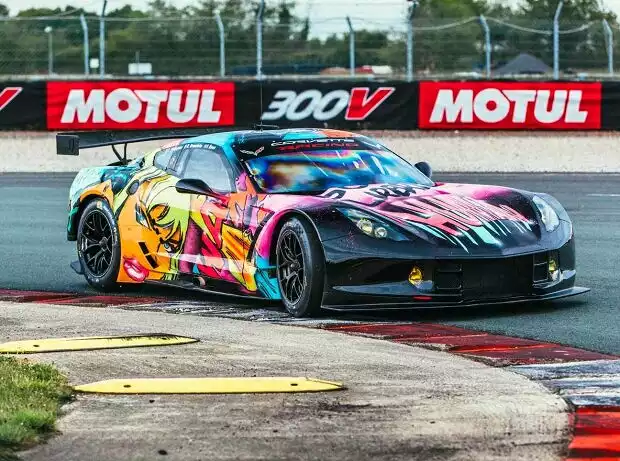 Larbre-Corvette, Art-Car Titel-Bild zur News: Larbre-Corvette, Art-Car
