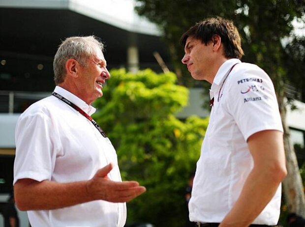 Helmut Marko, Toto Wolff Helmut Marko, Toto Wolff