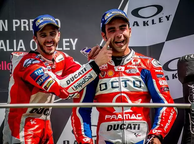 Andrea Dovizioso, Danilo Petrucci Titel-Bild zur News: Andrea Dovizioso, Danilo Petrucci