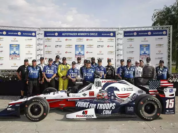 Graham Rahal, Victory Lane Titel-Bild zur News: Graham Rahal, Victory Lane