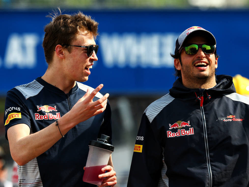 Daniil Kwjat, Carlos Sainz