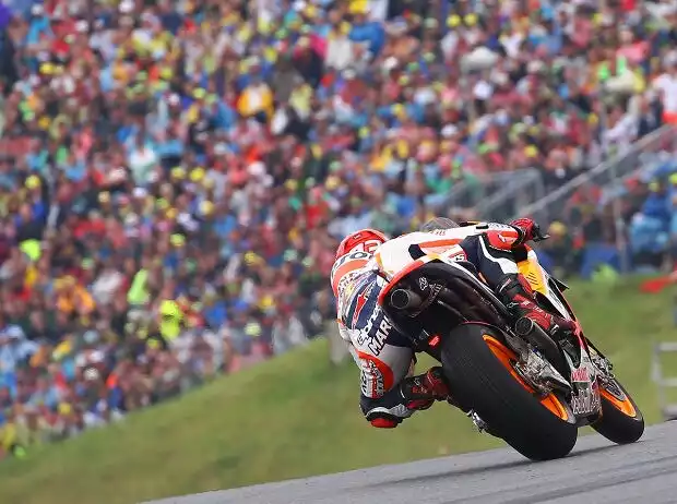 Marc Marquez vor vollen Rängen Titel-Bild zur News: Marc Marquez vor vollen Rängen