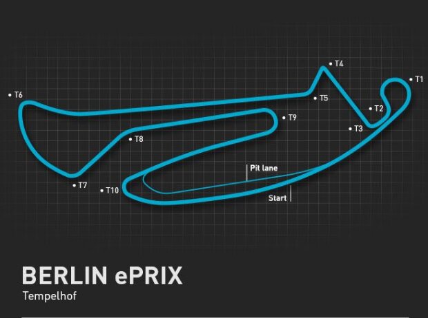 Layout Formel E Berlin