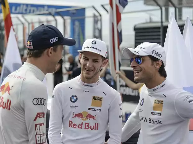 Mattias Ekström, Marco Wittmann, Bruno Spengler Titel-Bild zur News: Mattias Ekström, Marco Wittmann, Bruno Spengler