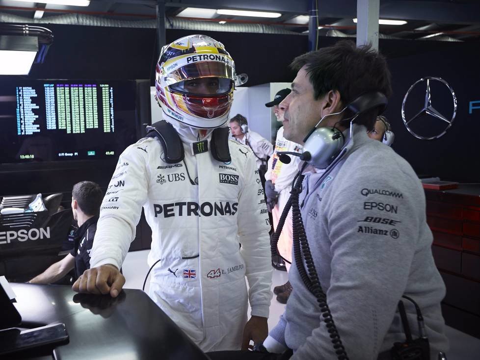 Lewis Hamilton, Toto Wolff