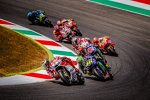 Jorge Lorenzo vor Valentino Rossi 