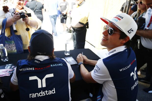 Lance Stroll Felipe Massa Williams Williams Martini Racing F1 ~Lance Stroll (Williams) und Felipe Massa (Williams) ~ Lance Stroll Felipe Massa Williams Williams Martini Racing F1 ~Lance Stroll (Williams) und Felipe Massa (Williams) ~