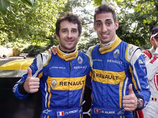 Nicolas Prost, Sebastien Buemi Titel-Bild zur News: Nicolas Prost, Sebastien Buemi