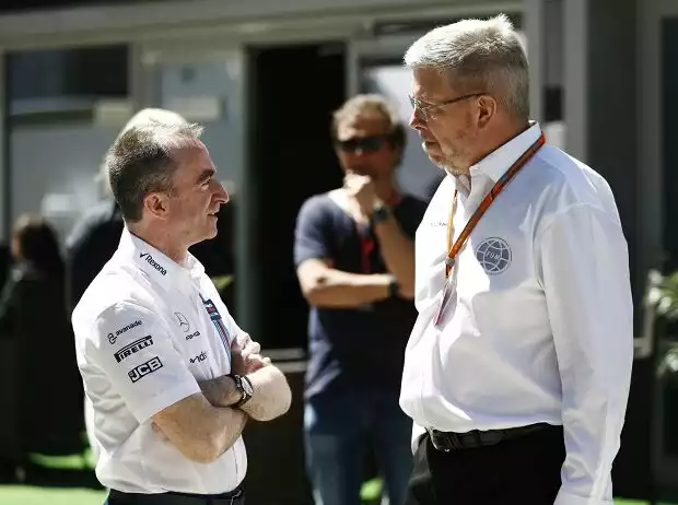 Ross Brawn, Paddy Lowe Titel-Bild zur News: Ross Brawn, Paddy Lowe
