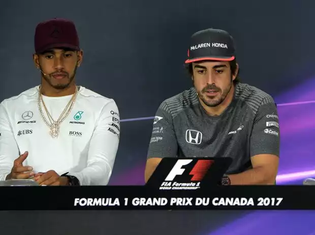 Lewis Hamilton, Fernando Alonso, Jolyon Palmer Titel-Bild zur News: Lewis Hamilton, Fernando Alonso, Jolyon Palmer