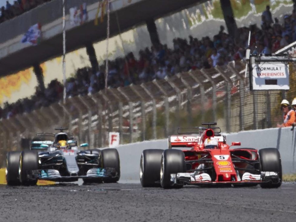 Sebastian Vettel, Lewis Hamilton