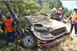 Elfyn Evans (M-Sport) und Daniel Barritt 