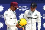 Lewis Hamilton (Mercedes) und Valtteri Bottas (Mercedes) 