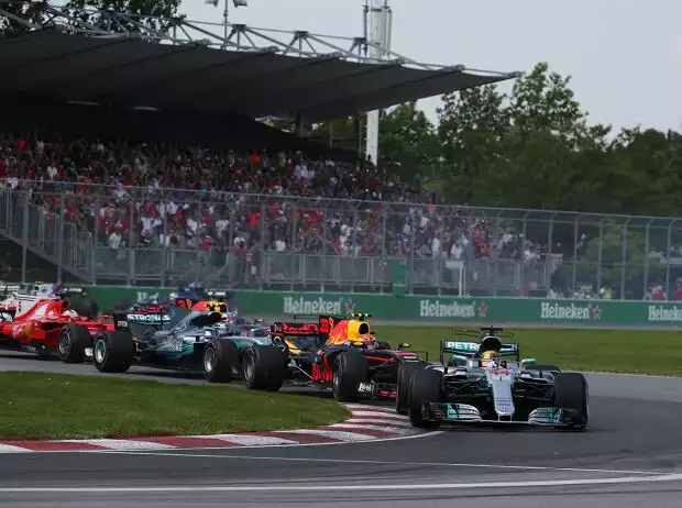 Lewis Hamilton, Max Verstappen, Valtteri Bottas, Sebastian Vettel Titel-Bild zur News: Lewis Hamilton, Max Verstappen, Valtteri Bottas, Sebastian Vettel