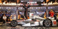 Bild zum Inhalt: IndyCar 2017: Power gewinnt wildes Texas-Rodeo