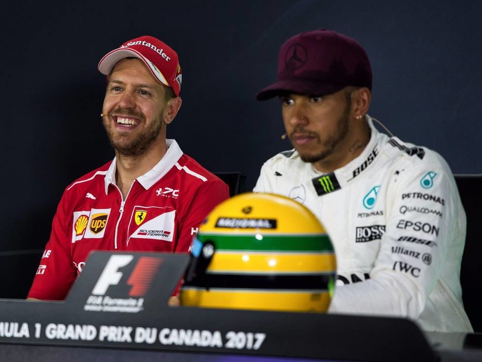 Sebastian Vettel, Lewis Hamilton