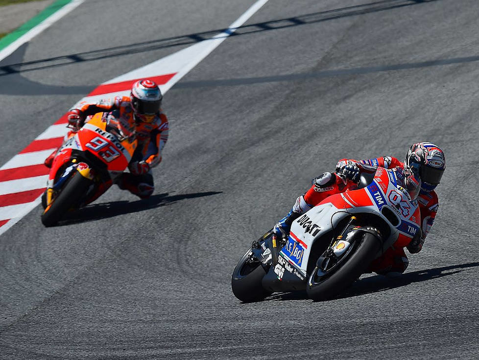 Andrea Dovizioso, Marc Marquez