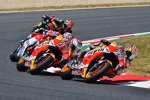 Daniel Pedrosa vor Marc Marquez 