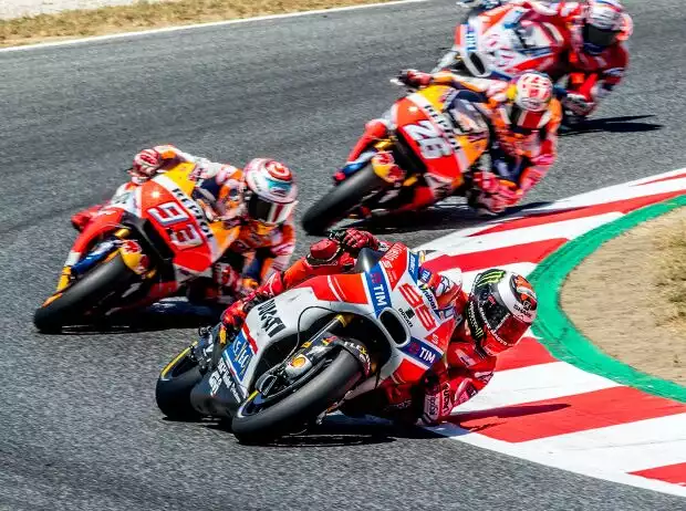 Titel-Bild zur News: Jorge Lorenzo; Marc Marquez