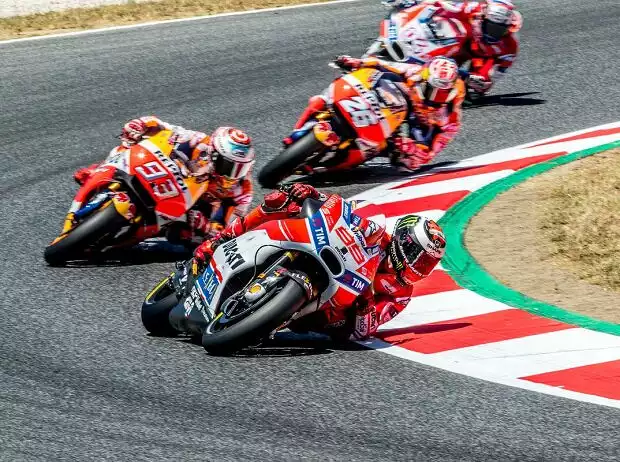 Jorge Lorenzo, Marc Marquez, Daniel Pedrosa Titel-Bild zur News: Jorge Lorenzo, Marc Marquez, Daniel Pedrosa
