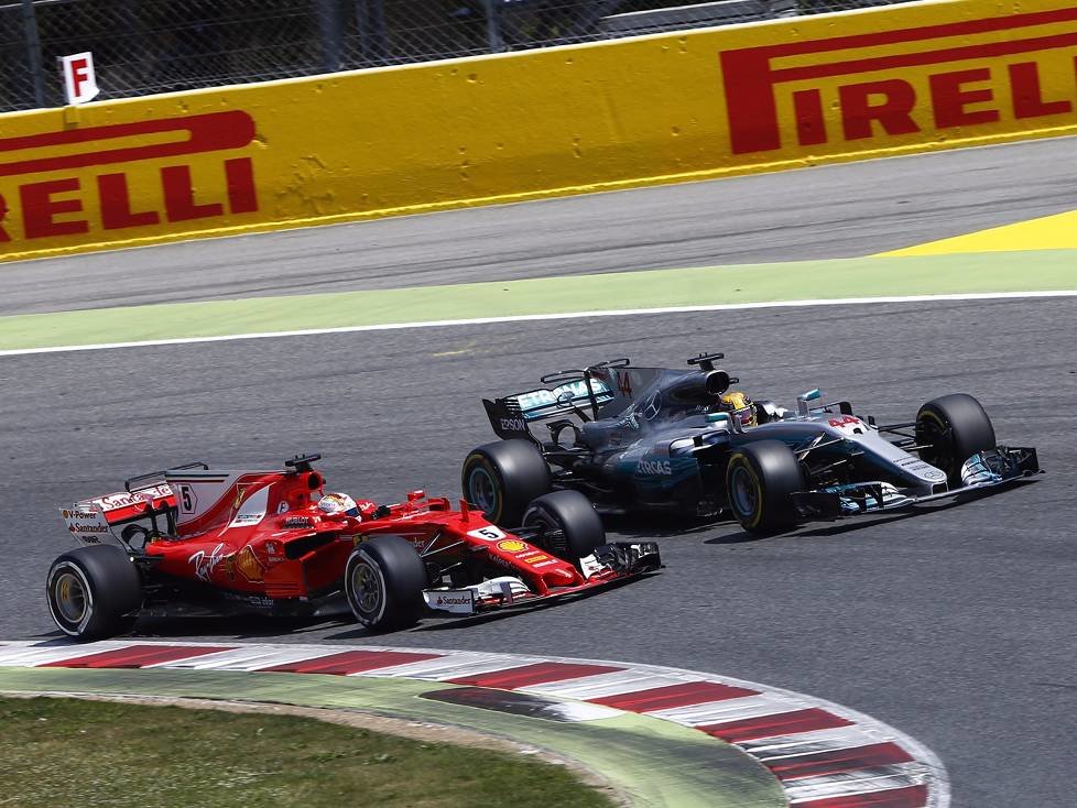 Sebastian Vettel, Lewis Hamilton