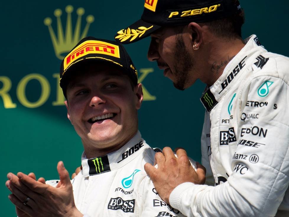 Valtteri Bottas, Lewis Hamilton
