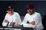 Valtteri Bottas (Mercedes) und Lewis Hamilton (Mercedes) 