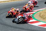 Jorge Lorenzo vor Marc Marquez und  Daniel Pedrosa 