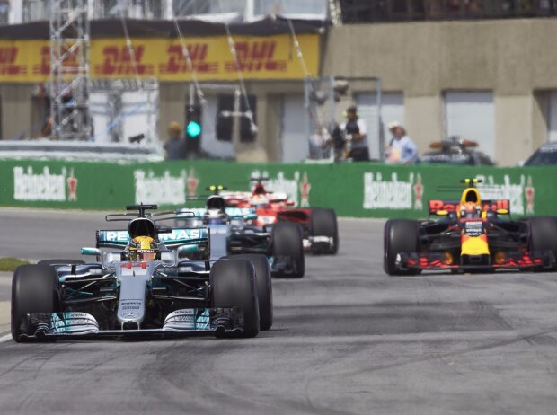 Lewis Hamilton, Valtteri Bottas, Max Verstappen