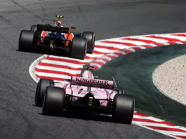 Stoffel Vandoorne, Sergio Perez Titel-Bild zur News: Stoffel Vandoorne, Sergio Perez