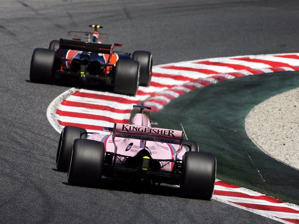 Stoffel Vandoorne, Sergio Perez