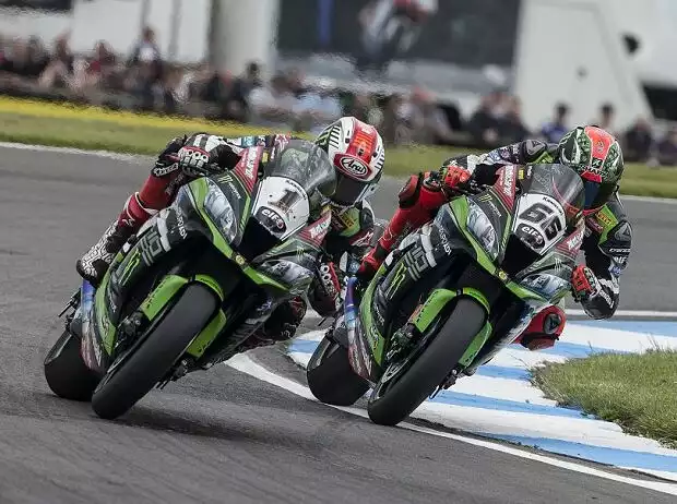 Tom Sykes, Jonathan Rea Titel-Bild zur News: Tom Sykes, Jonathan Rea
