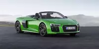 Bild zum Inhalt: Audi R8 Spyder V10 plus: 610 PS für besonders frische Luft