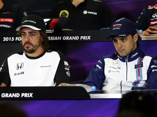 Titel-Bild zur News: Carlos Sainz, Romain Grosjean, Daniil Kwjat, Nico Rosberg, Fernando Alonso, Felipe Massa