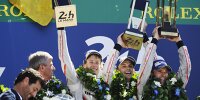 Bild zum Inhalt: Live-Ticker 24h Le Mans 2017: Reaktionen nach Porsche-Sieg