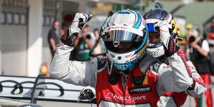 DTM Budapest: Rene Rast ringt Mattias Ekström nieder