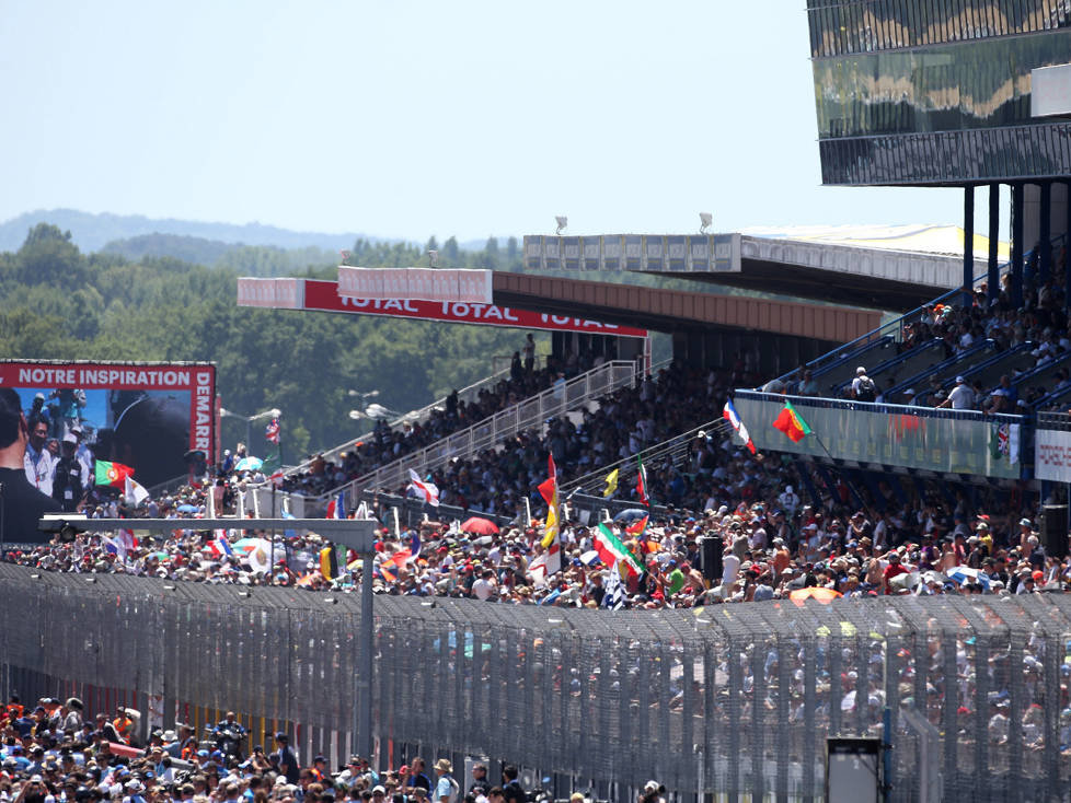 Zuschauer bei den 24 Stunden von Le Mans
