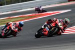 Chaz Davies vor Marco Melandri 