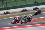 Jonathan Rea vor Marco Melandri 