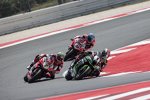 Jonathan Rea vor Chaz Davies und Marco Melandri 