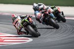 Jonathan Rea hinter Marco Melandri