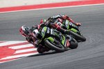 Jonathan Rea vor Tom Sykes 