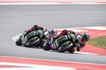 Tom Sykes vor Jonathan Rea 